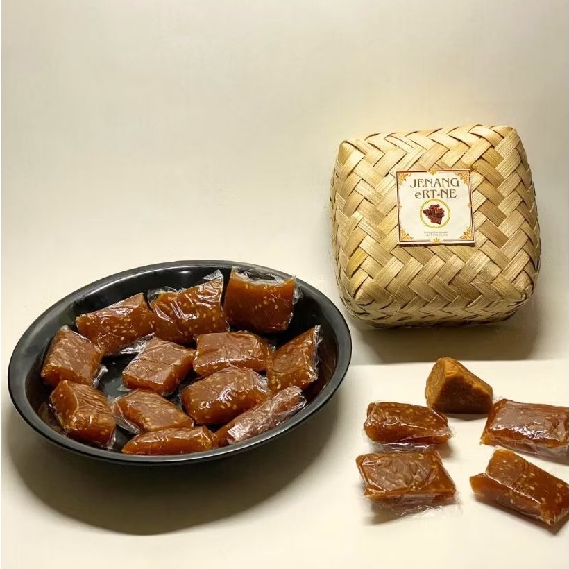 

Jenang RT-ne Jenang Ketan Asli (Dodol) , Packing Besek Isi 30 Pcs Real Taste