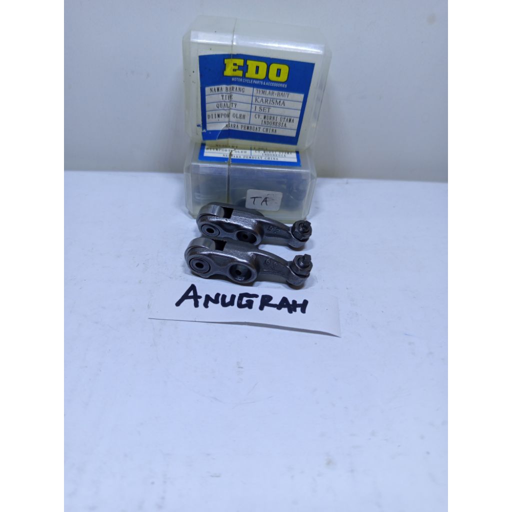 pelatuk klep roker arm set +baut karisma supra x125