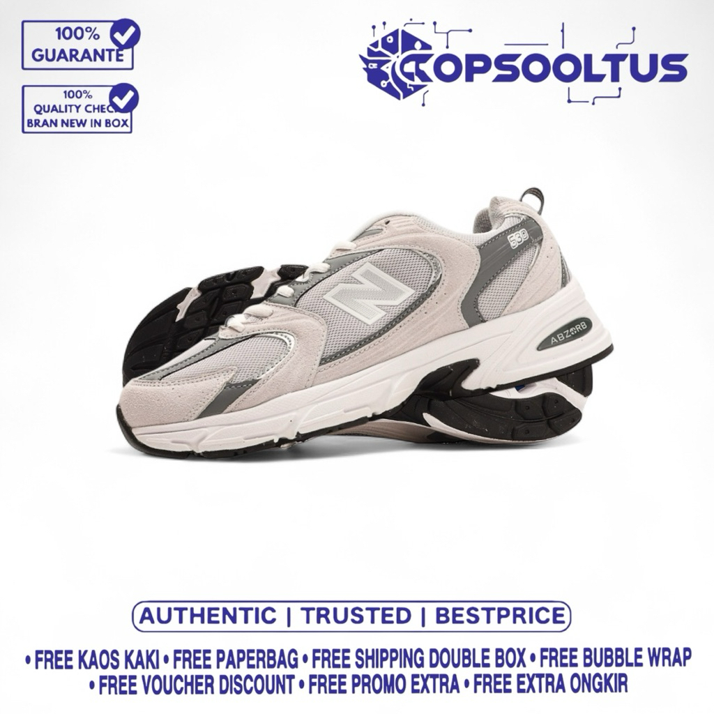 

Sneakers'530R1 Marbl'ead Grey 100'% Authentic Bnib.