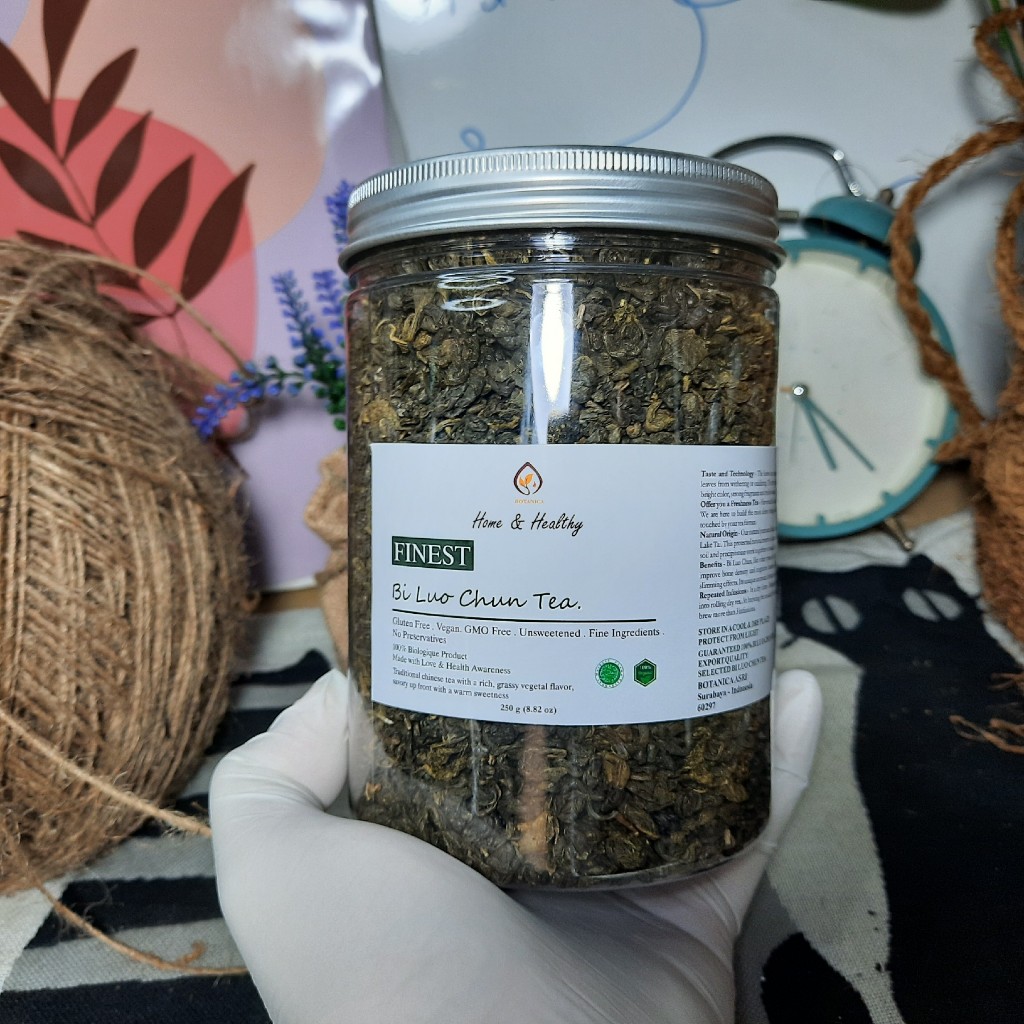 

BEYONDFARM Bi Luo Chun Chinese Tea/ Teh Bi Luo Chun / Teh Insomnia 250gr - 1 Kg