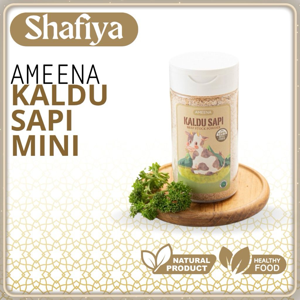 

[ MINI ] Kaldu Sapi Non-MSG Asli 100GR | Ameena Premium Quality