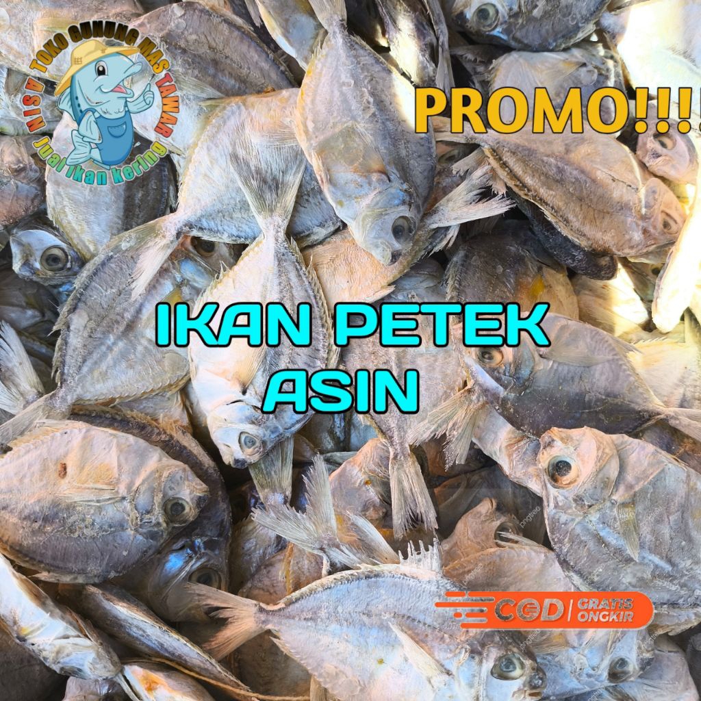 

ikan asin petek ikan asin dok dok gurih ukuran sedang 1kg