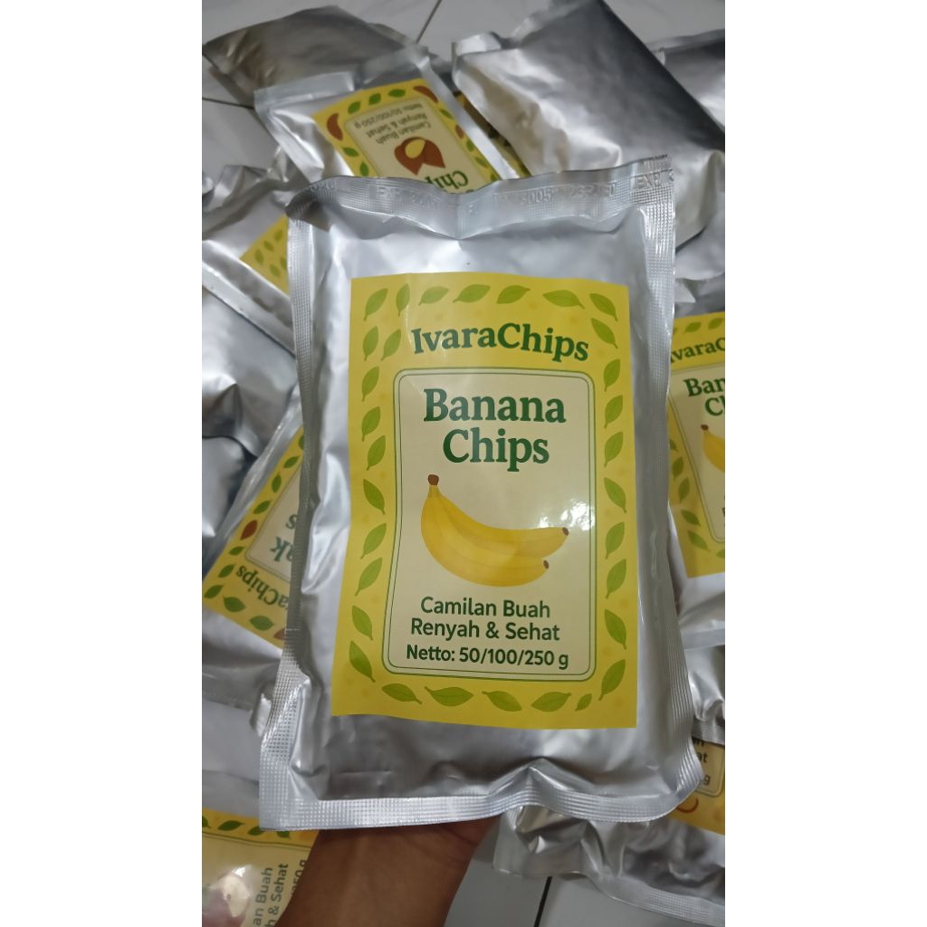 

Ivara Chips - Rasa Pisang bentuk spiral