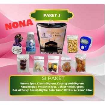 

NONA - PAKET J 10 - Paket Oleh oleh Haji dan Umroh - Nyaman Kurma