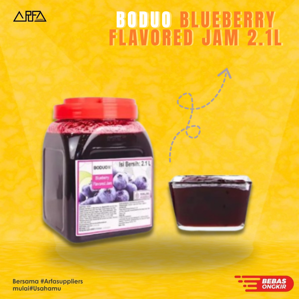 

Boduo Blueberry Flavored Jam 2.1L