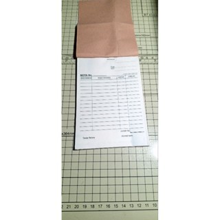

1book 1 Buku Nota Kontan N.C.R Polos 1ply 2ply 3ply / Custom Nota N.C.R 1Warna 2Warna 3Warna / 1Folio 1/2Folio 1/4 Folio Produksi Sendiri