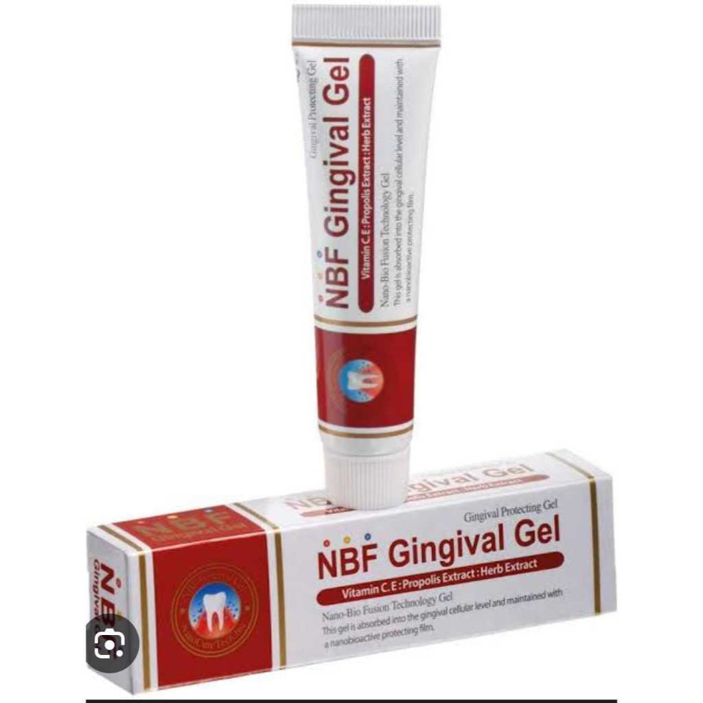 NBF Gingival Gel obat sariawan mulut luka gusi luka bekas pencabutan gigi
