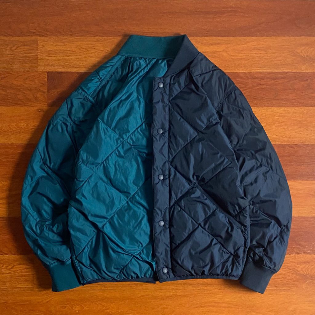 Uniqlo U reversibel quilted jacket( S - M ) pria