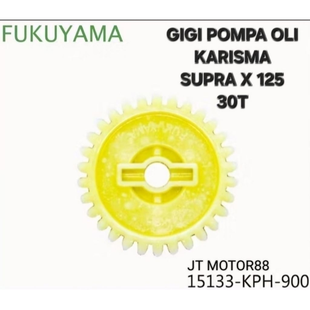 GEAR GIR GIGI POMPA OLI SUPRA X 125 KARISMA 30T