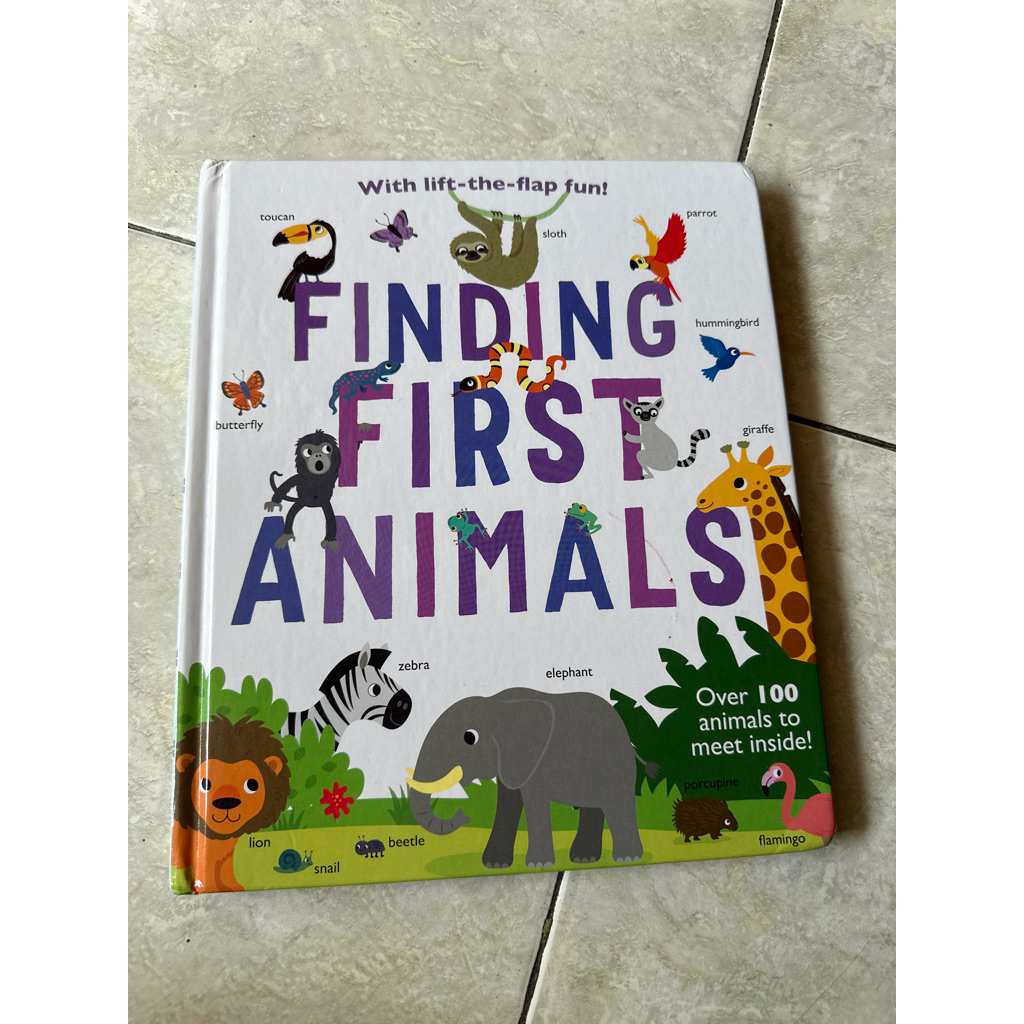 Buku anak first animal