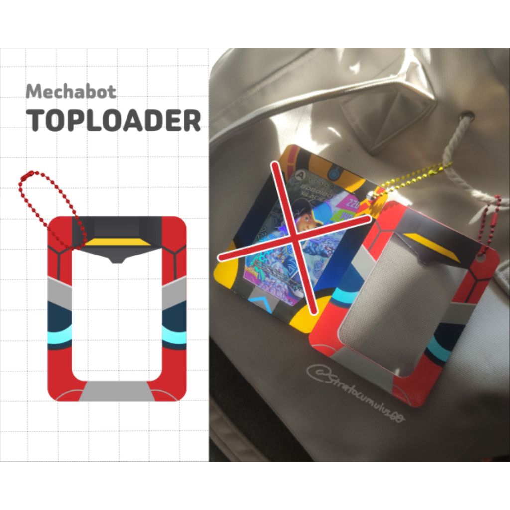

[MECHAMATO FANMERCH] Mechabot Toploader