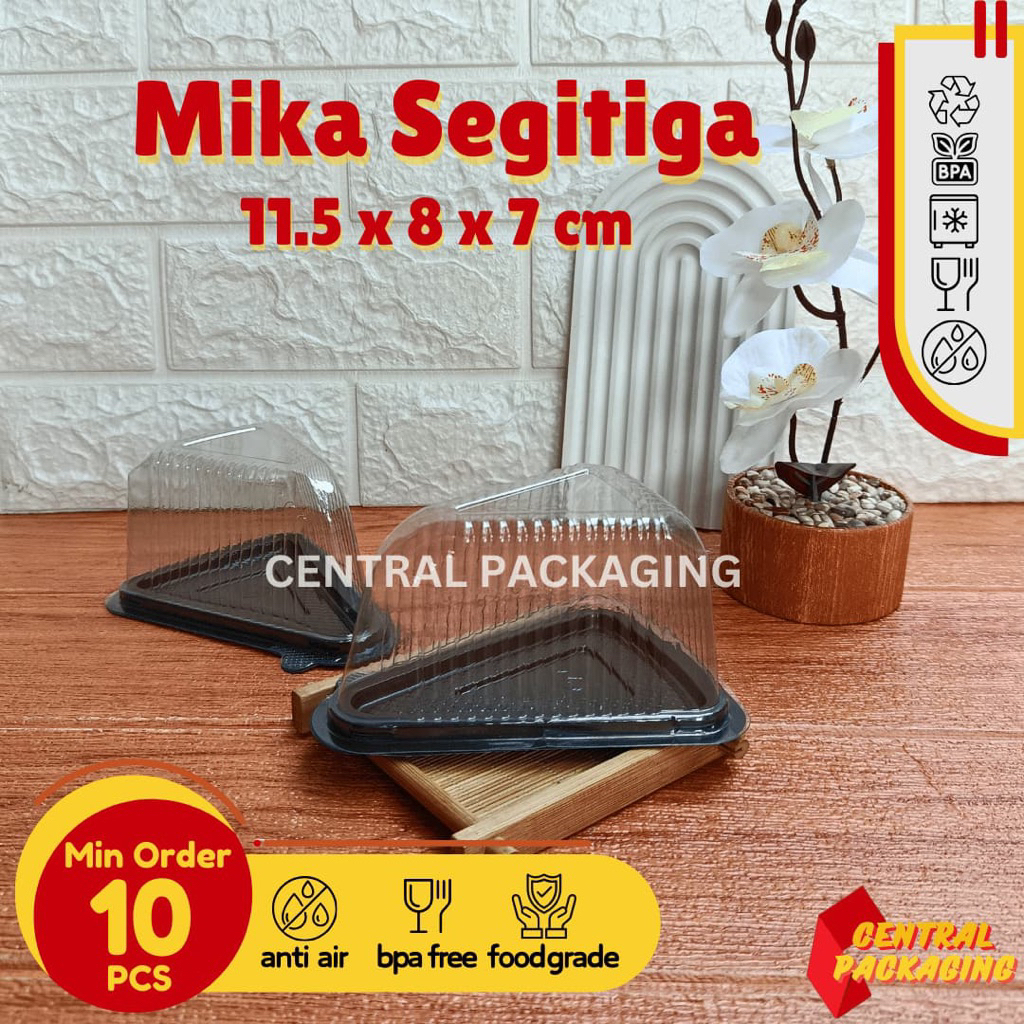 Mika Cake Slice Segitiga / Mika Cake Potong / Mika Mille Crepes / Mika Slice Cake