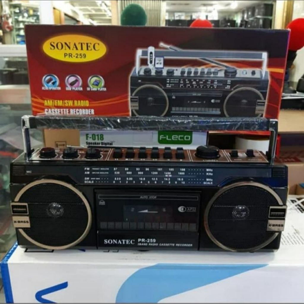 Tape Kaset Pita Usb Memory Radio Bluetooh SONATEC PR 359 ORIGINAL