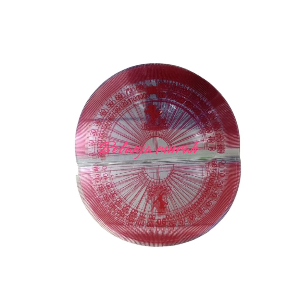 

[12 PCS ] BUSUR TIPIS 180° | BUSUR TIPIS | penggaris