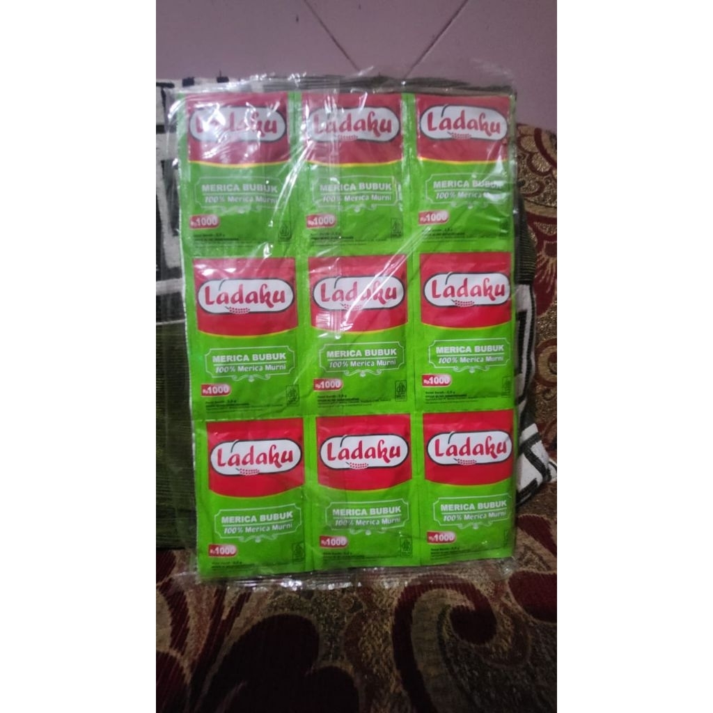 

Ladaku Merica Bubuk 12x3 gr