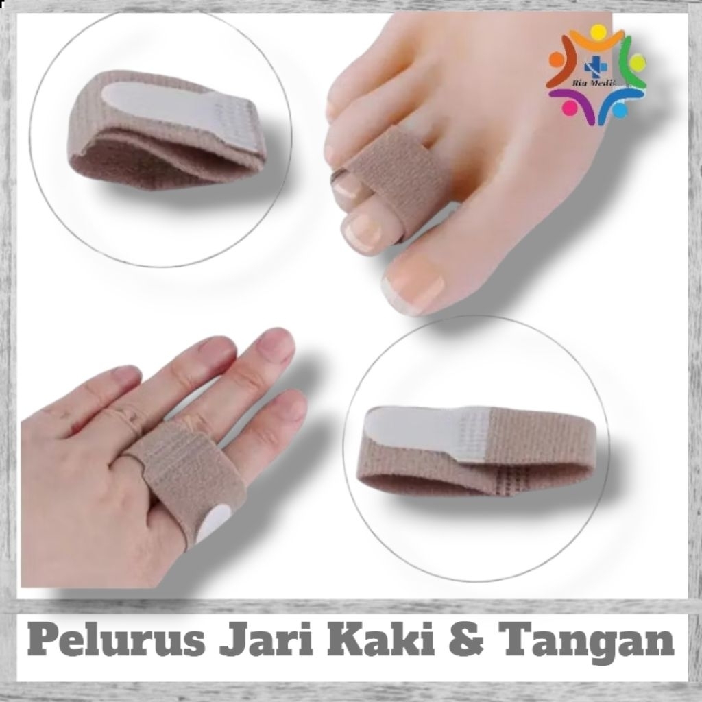 Pelurus Jari Kaki Dan Tangan  Finger Splint Wrap