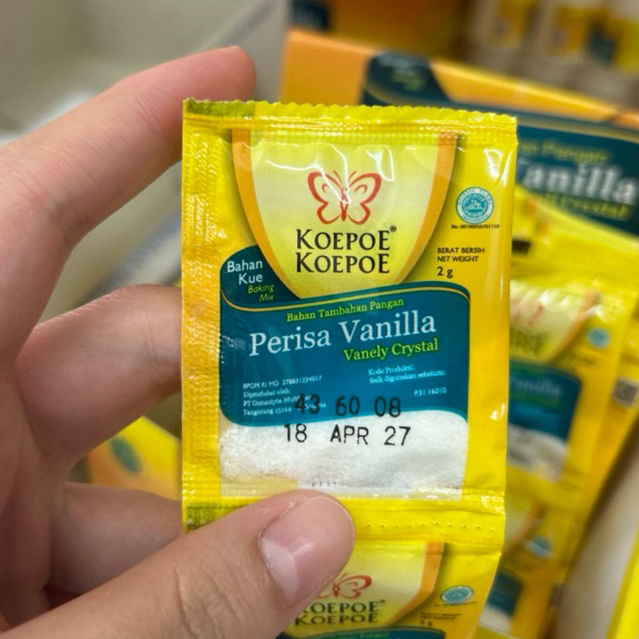 

Koepoe2 Perisa vanila / vanili sachet 2gr