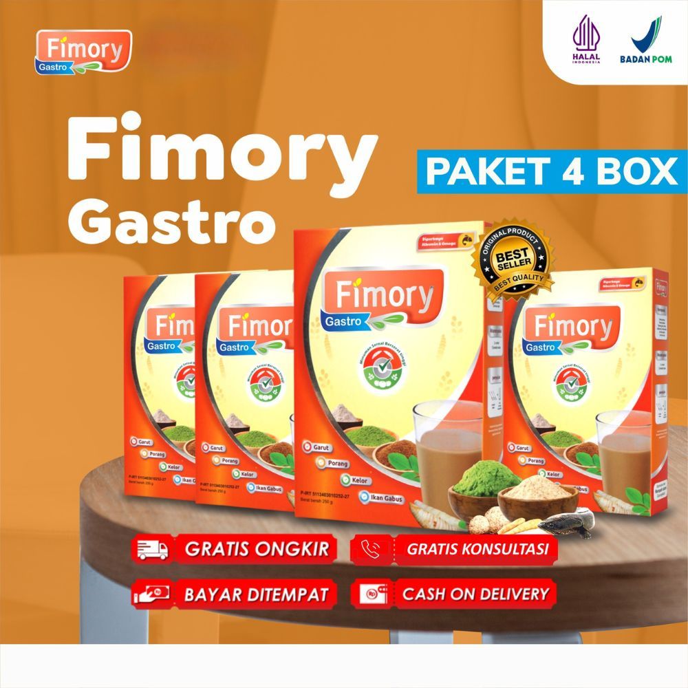 

Fimory Gastro 4 pcs - Minuman Atasi GERD, Asam lambung akut & Maag, dengan bahan Alami - Dijamin Original