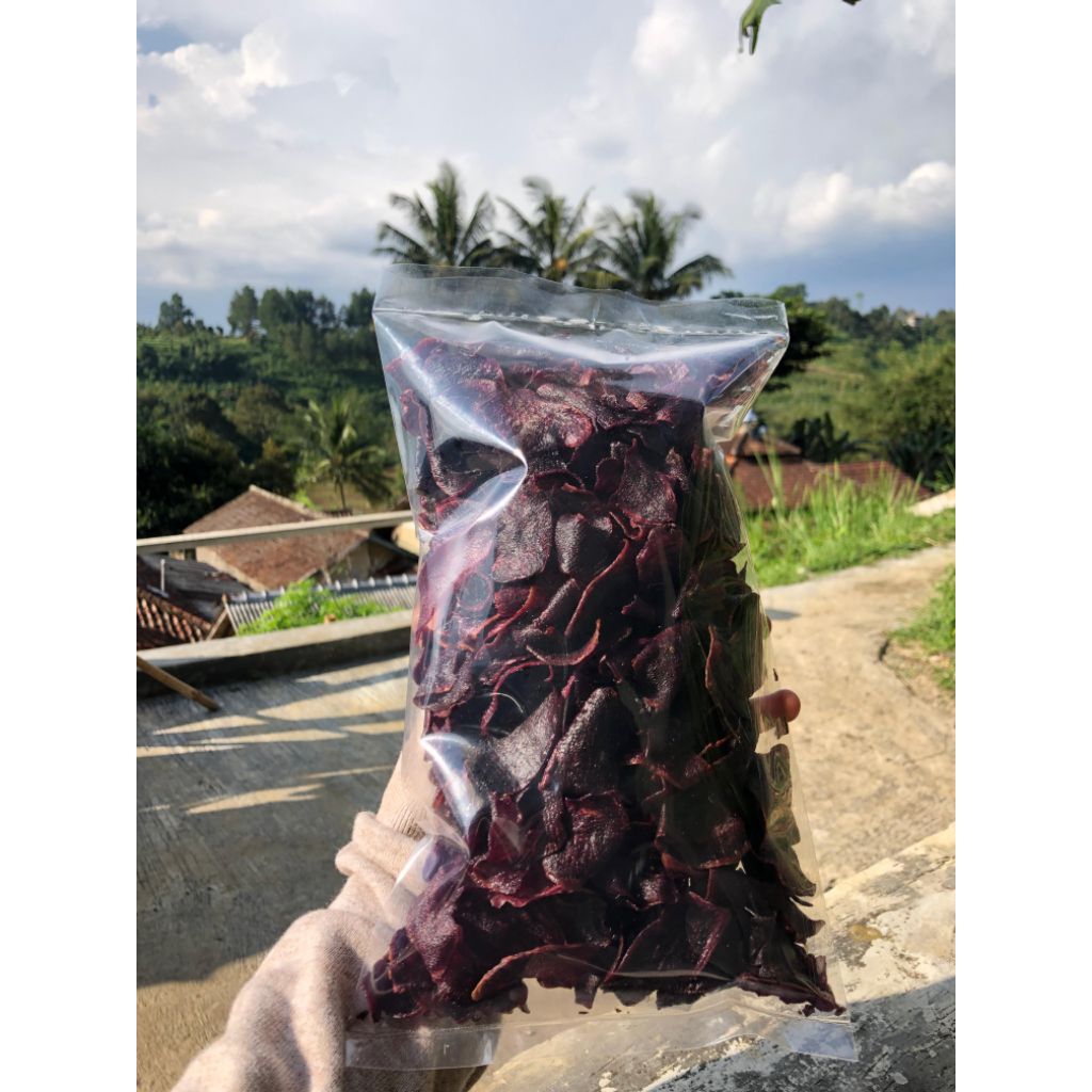 

KERIPIK UBI UNGU ASIN 200 GRAM KRIPIK UBI JALAR UNGU