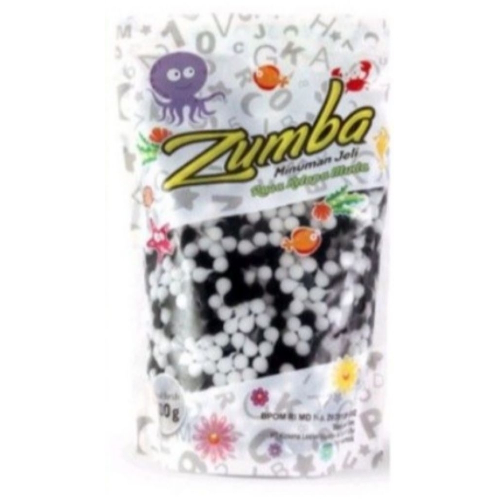 

jeli zumba kidz 500 gr motif mutiara hitam putih beli minim 2 pak dan 4 pak harga khusus