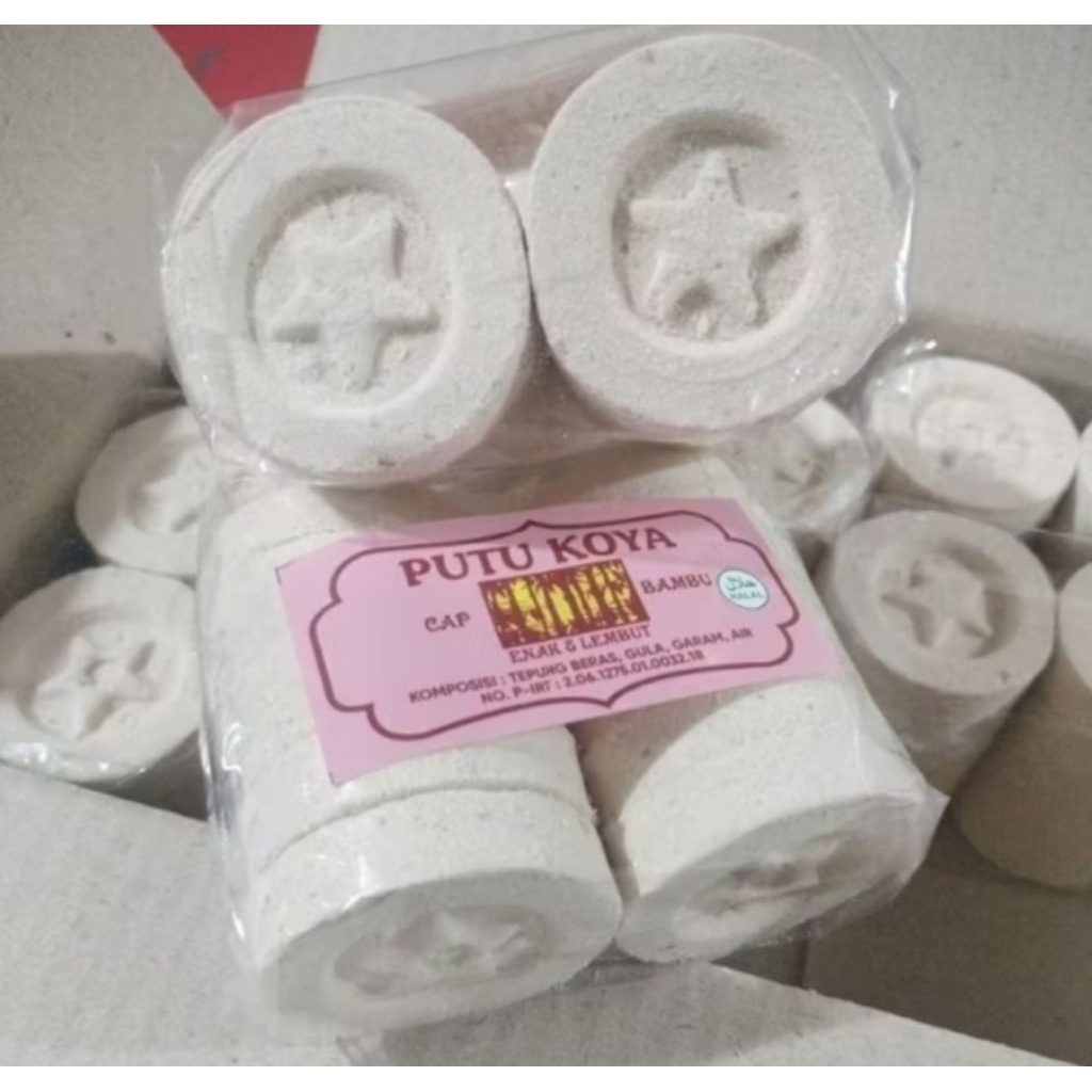 

Putu koya cap bambu isi 12pcs berat 115 gr