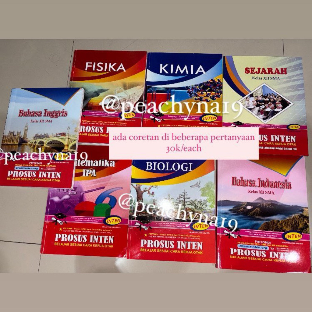 

WTS JUAL BUKU MODUL INTEN 2025