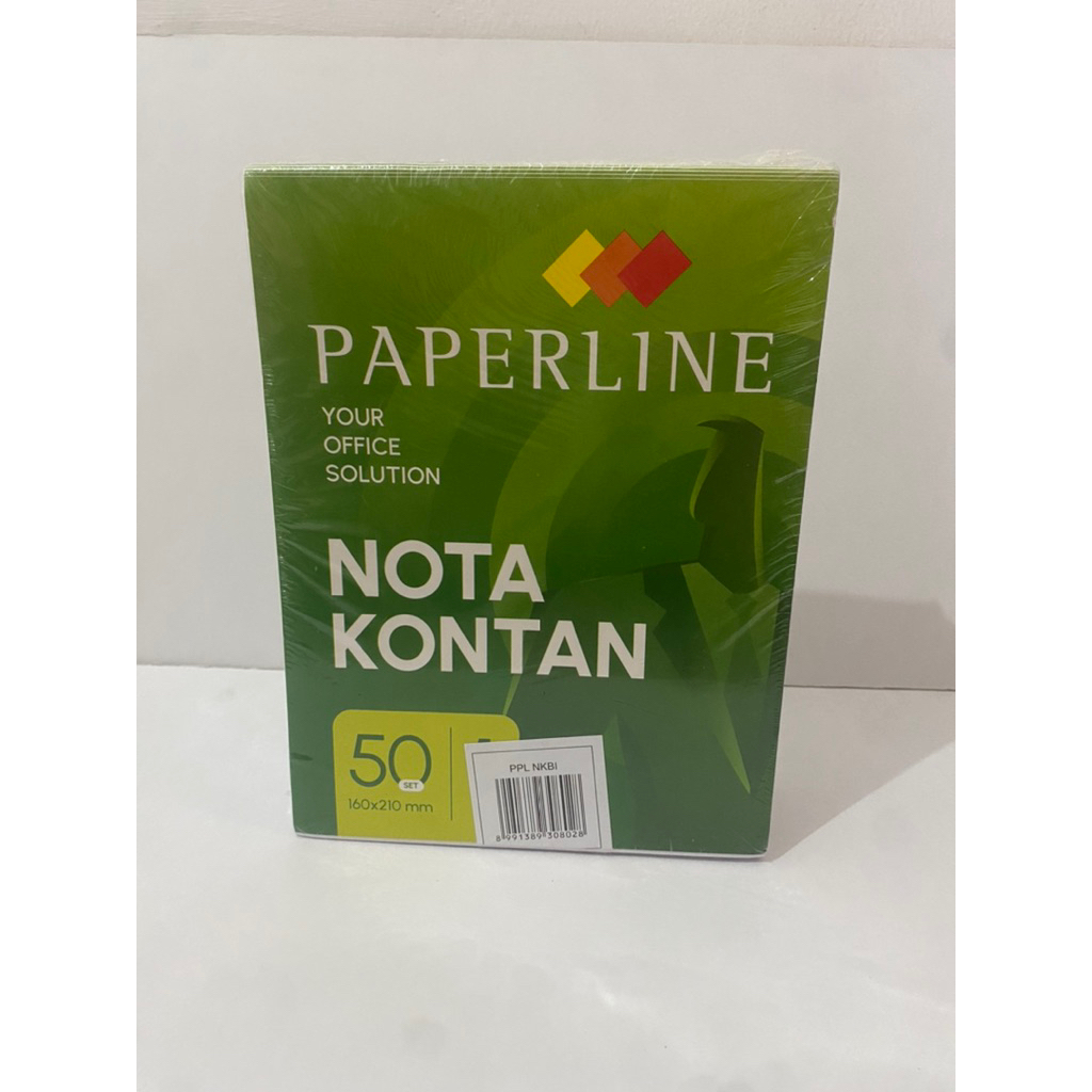 

Nota kontan Paperline 1 rangkap