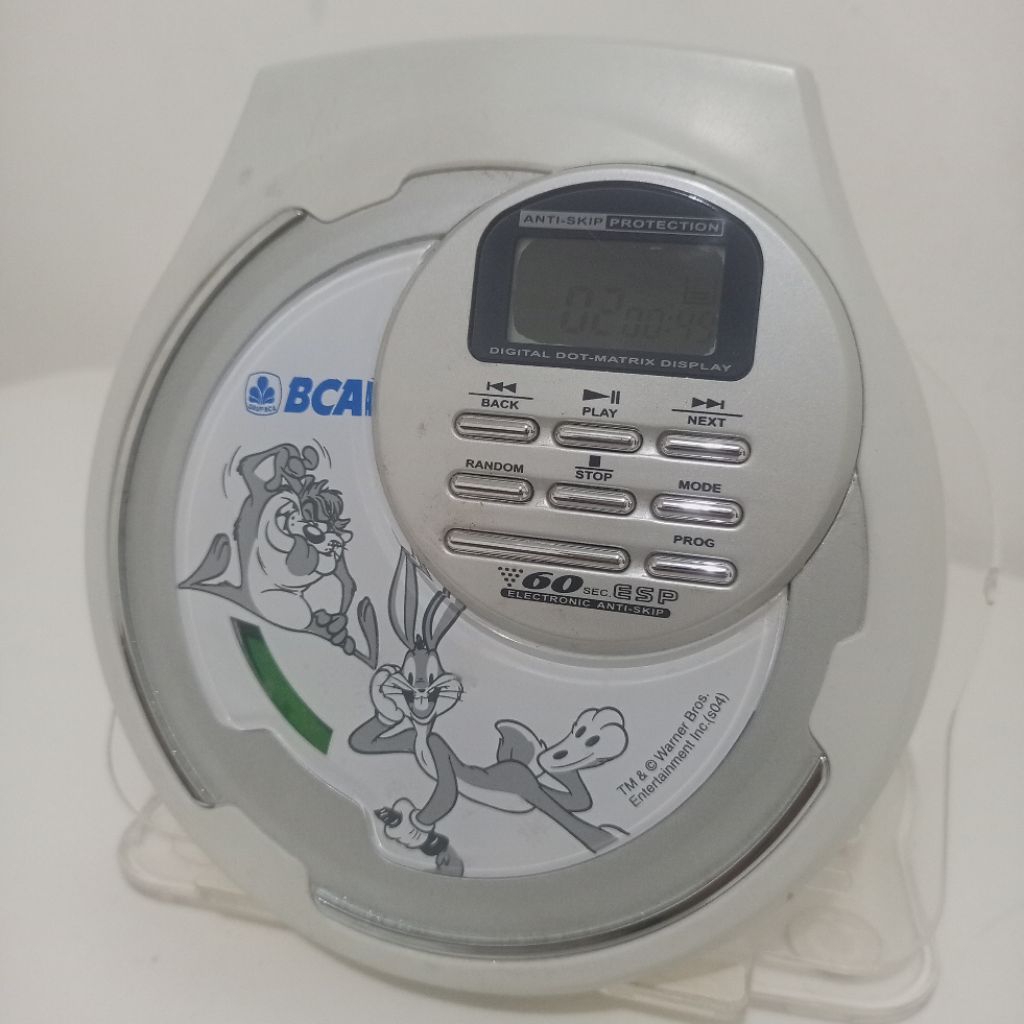 Discman BCA kondisi second normal