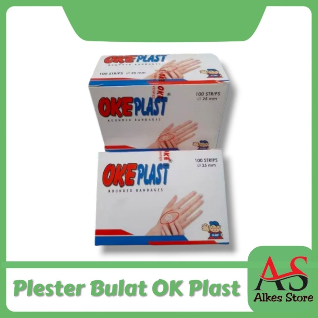 Plester OK Plast   Plester Bulat   Plester Infus Plester OKE PLAST