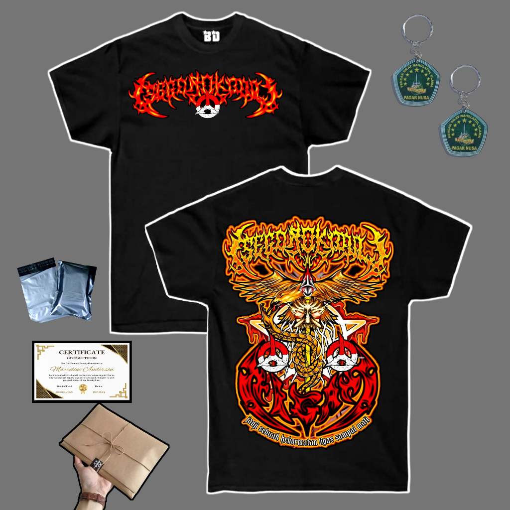 t-shirt kaos ligas PAGAR NUSA murah 1986 / baju distro silat pagar nusa