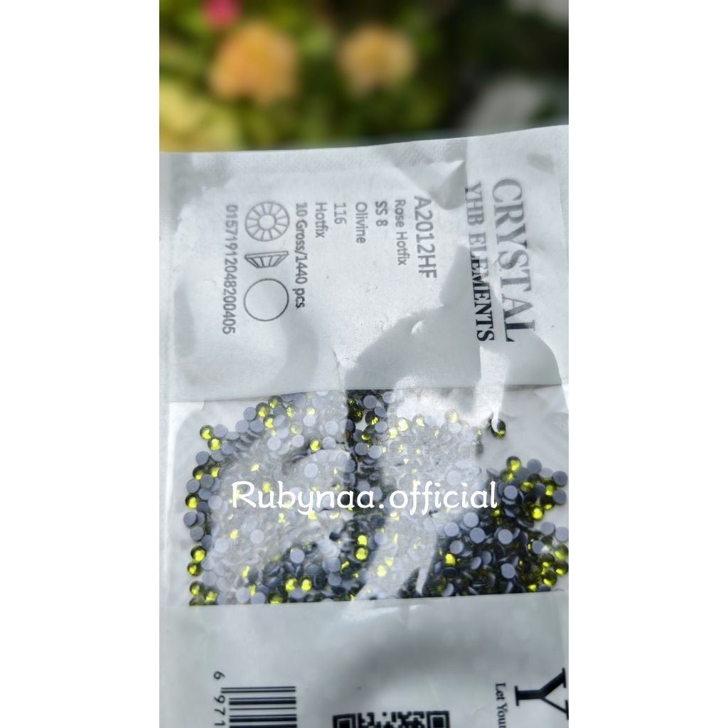 YHB hotfix / mote gosok / Swarovski / Rhinestone