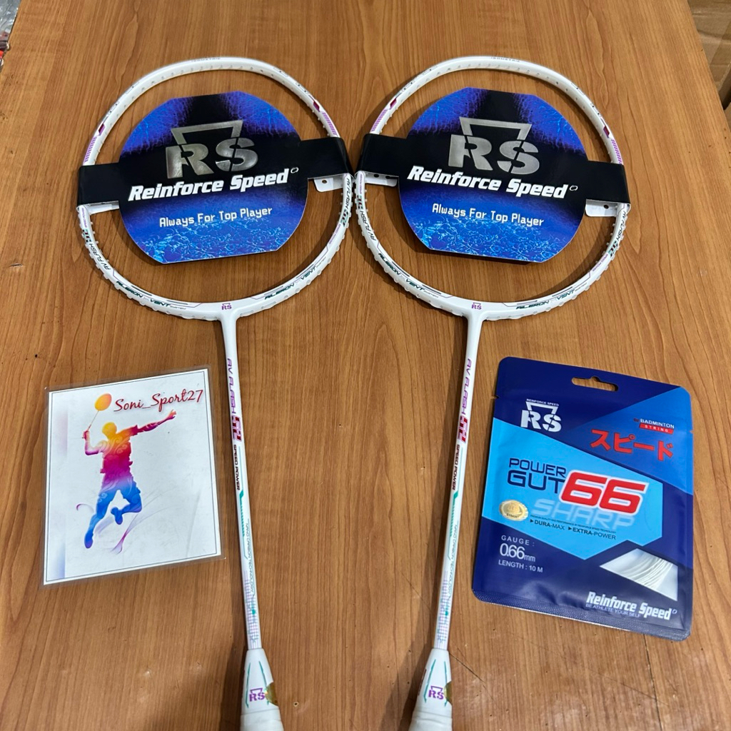RAKET BADMINTON RS AV FLASH 52 SPEED POWER 30LBS