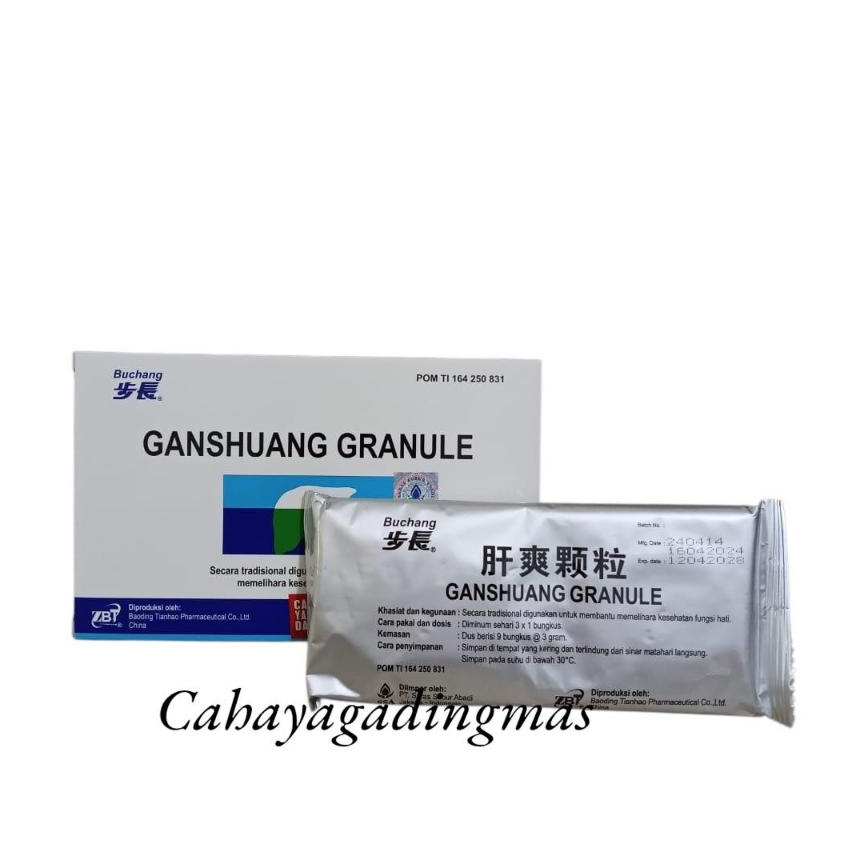 Buchang Gan shuang granule obat hepatitis