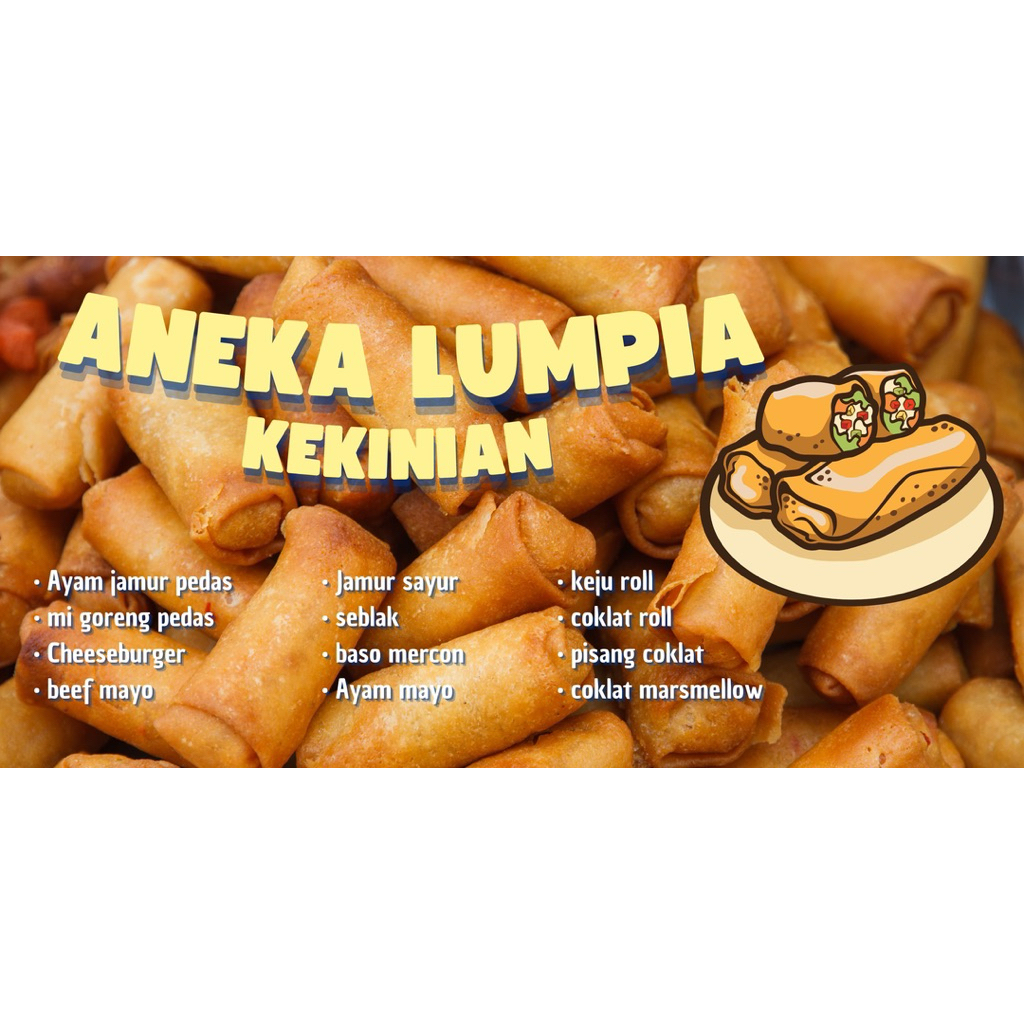 

lumpia mercon aneka isi