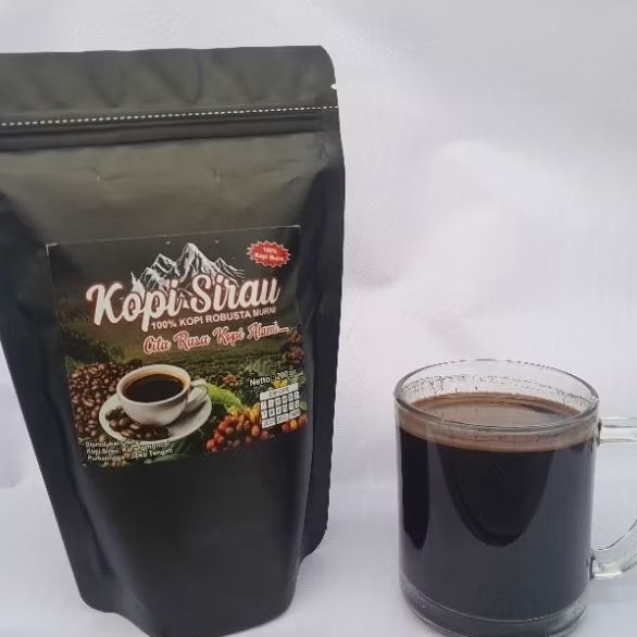 

Kopi Robusta Murni asli sirau purbalingga 200 gram