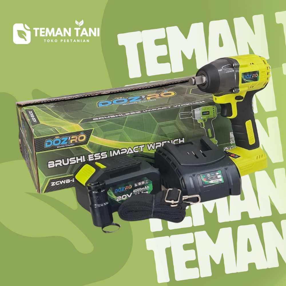 MESIN BOR DOZIRO ZCWB-20V/CORDLESS DRILL DOZIRO ZCWB-20V/IMPACT DRILL DOZIRO ZCWB-20V TEMAN TANI
