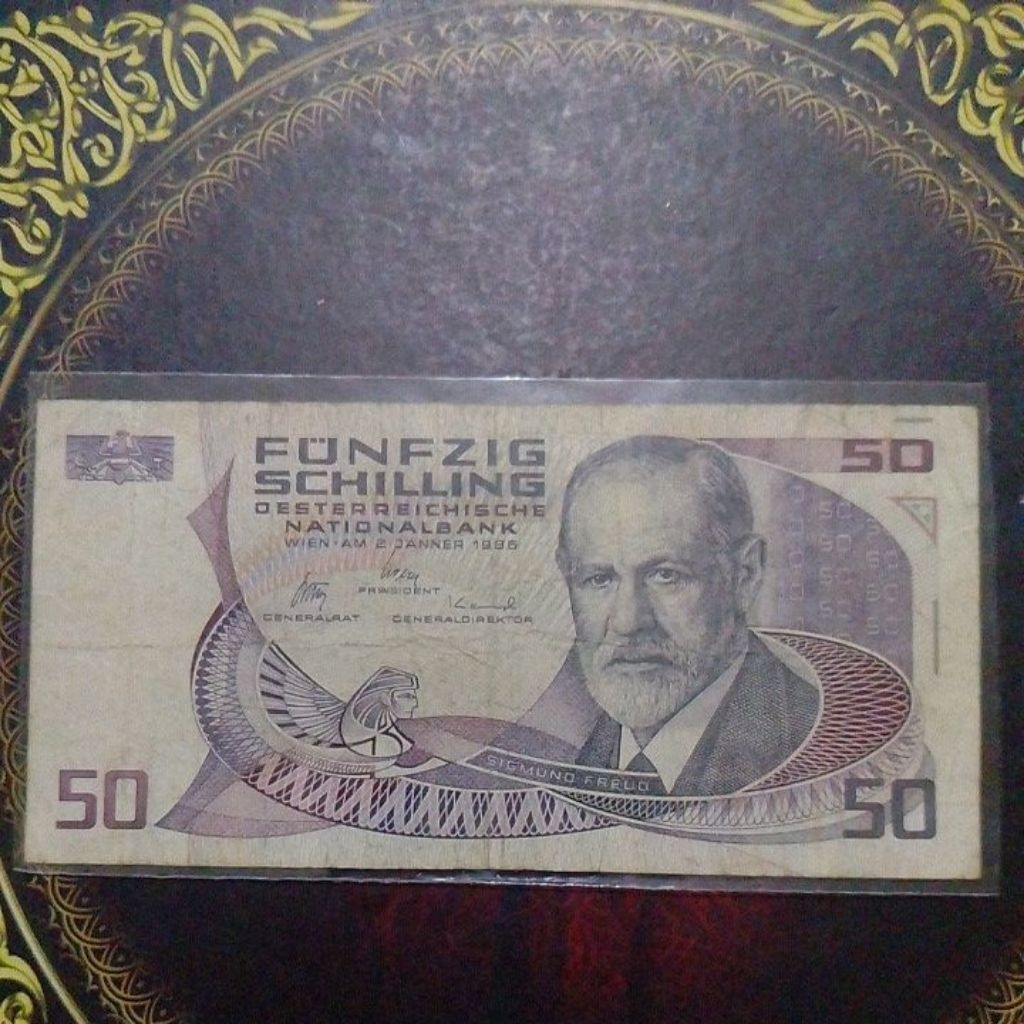 Uang Austria 50 schilling vf