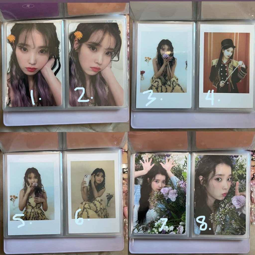 IU Official PC Photocard 25k Only