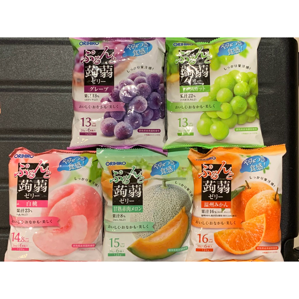 

Orihiro jelly jepang / jelly buah jepang / konyaku jelly jepang