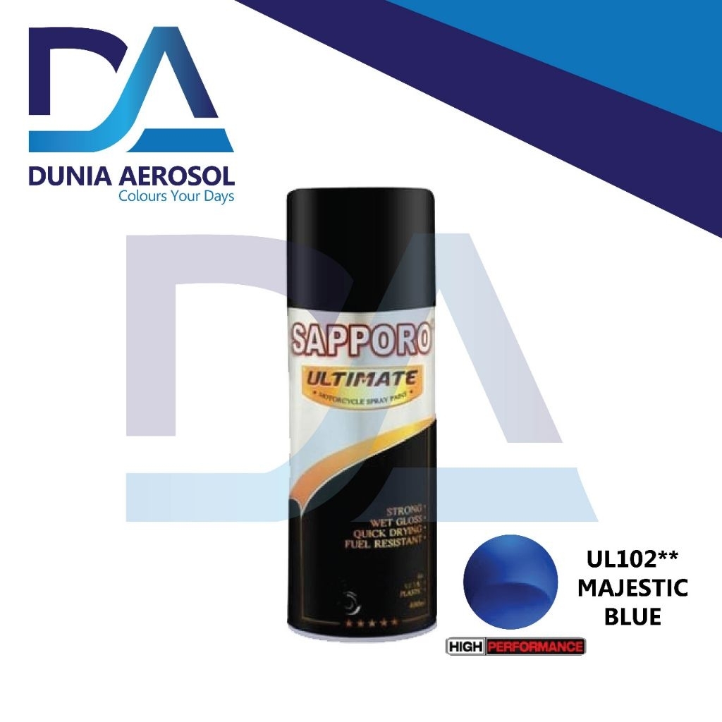 Cat Semprot Sapporo Ultimate Majestic Blue UL102