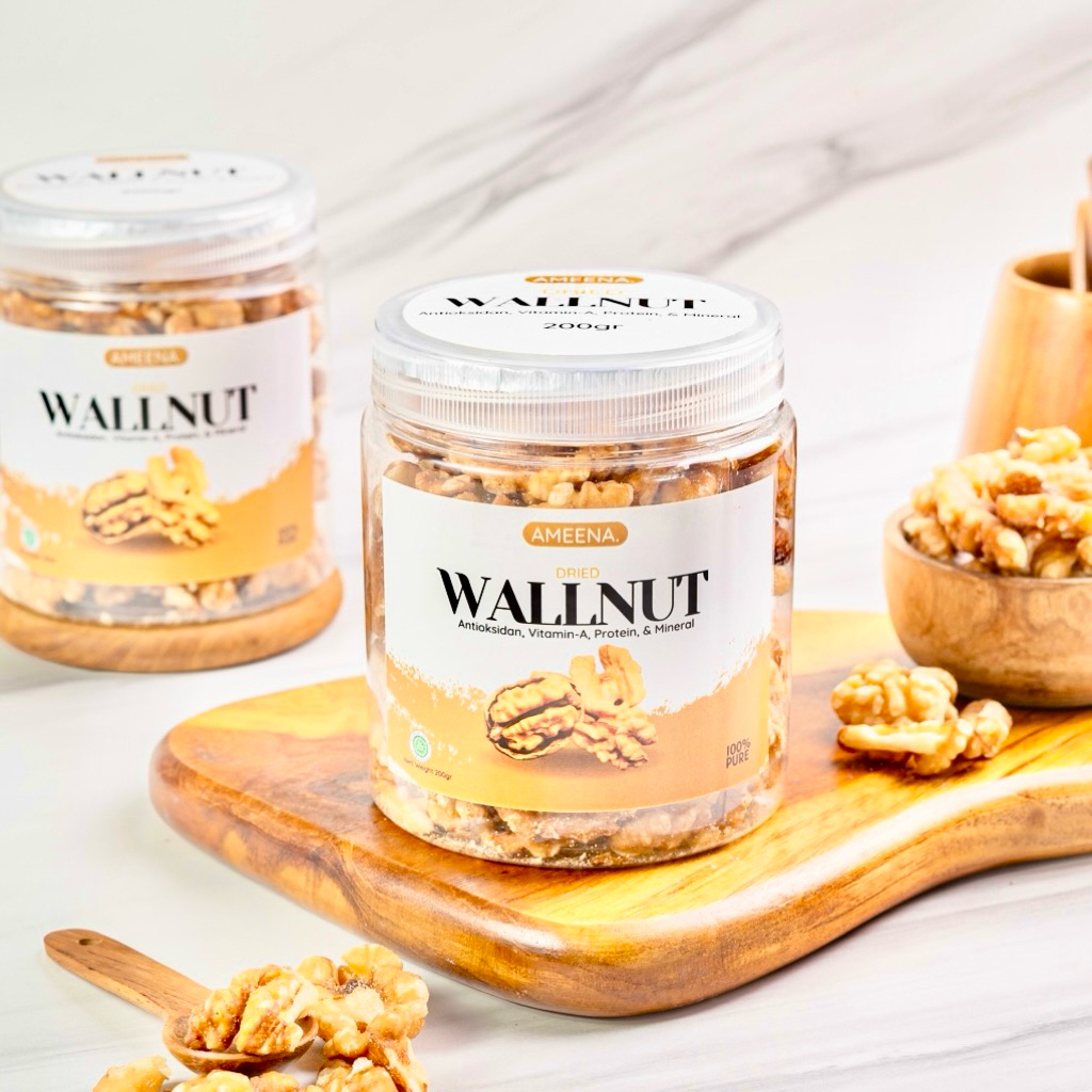 

[ TOPLES ] Walnuts Roasted 200GR | Ameena Premium Quality