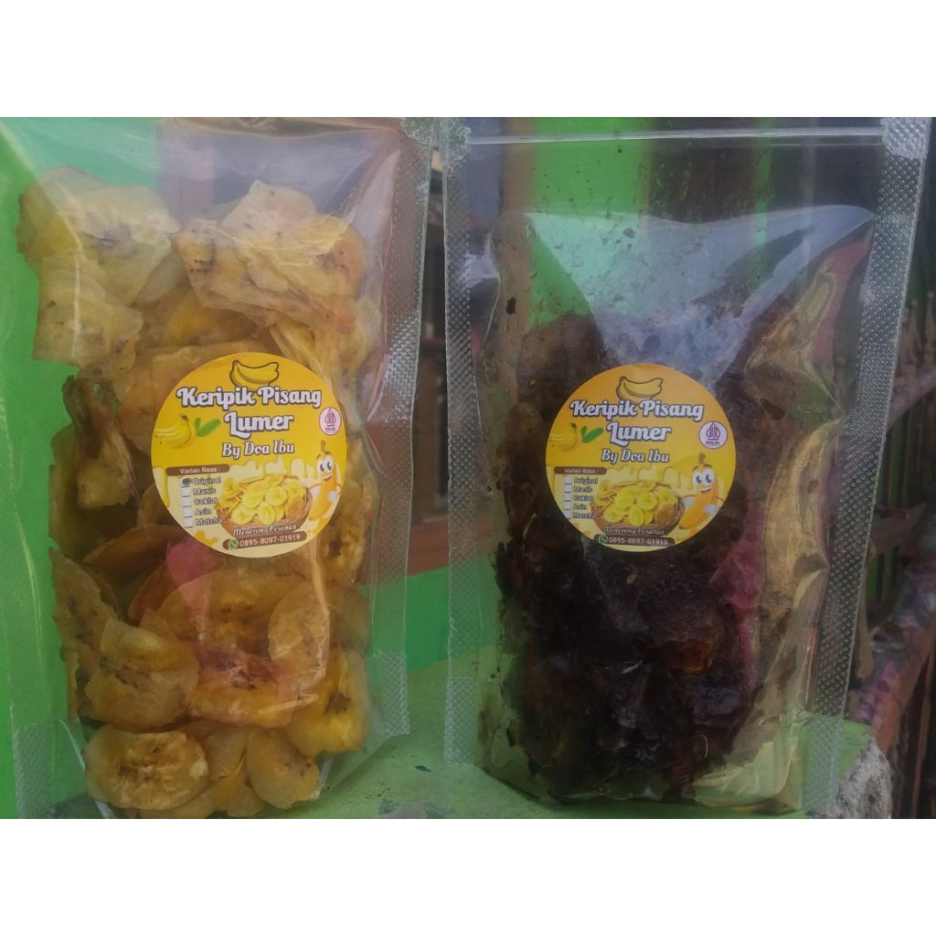 

kripik pisang lumer doa ibu