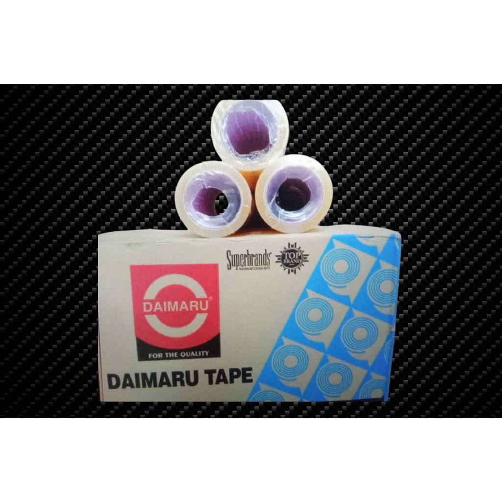 

Lakban 2 inch Daimaru Bening 90 yard x 48 mm x 48 micron