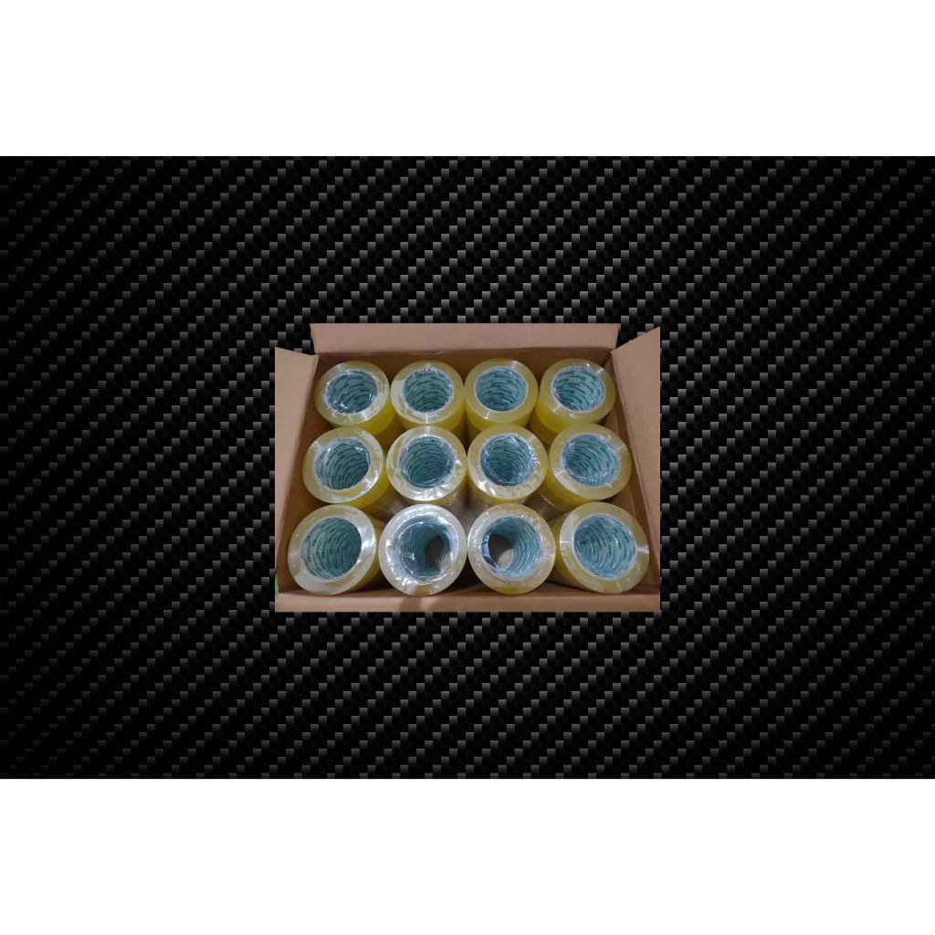 

Lakban Jumbo isi 6 pcs Bening 125 yard x 45 mm