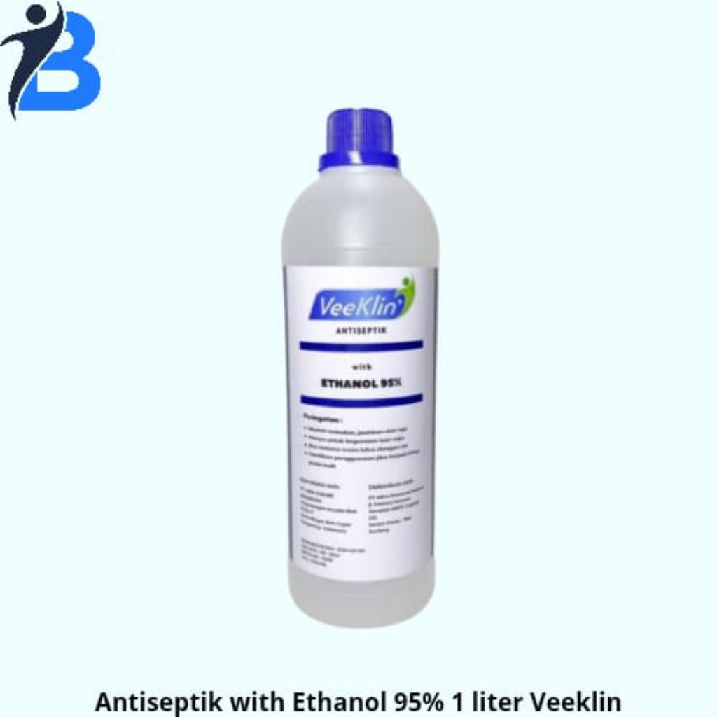 Antiseptik with Ethanol 95% 1 liter Veeklin