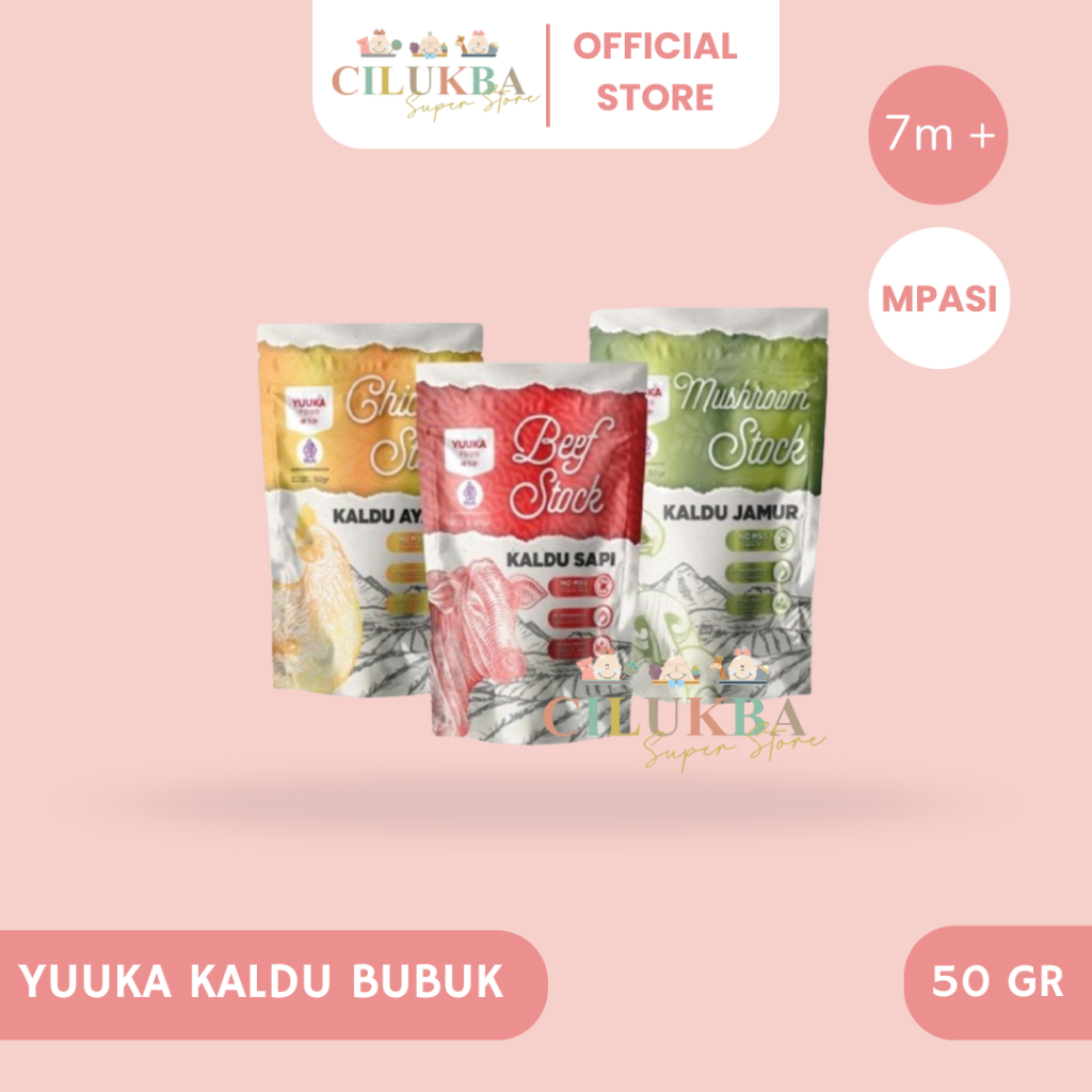 YUUKA KALDU BUBUK | KALDU MPASI | KALDU BEBAS MSG | KALDU SEHAT | PELENGKAP MPASI | MAKANAN MPASI