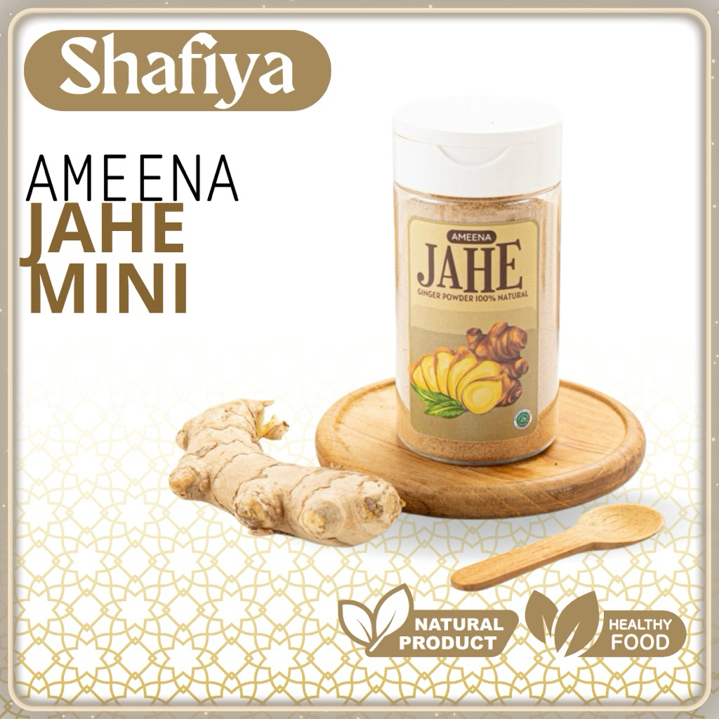 

[ MINI ] Ginger Powder Bubuk Jahe Putih 50GR | Ameena Premium Quality