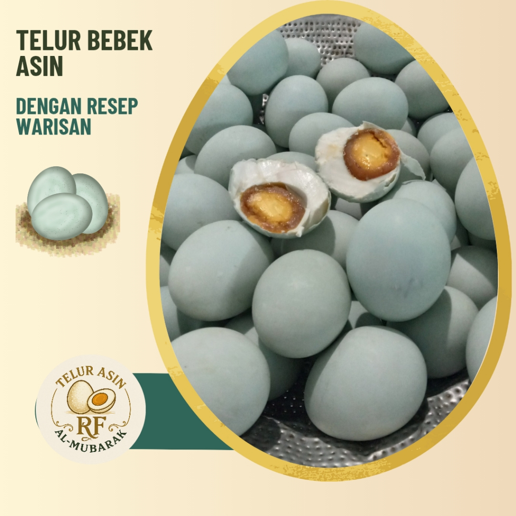 

Telur Asin Bebek Matang Original 10 Butir