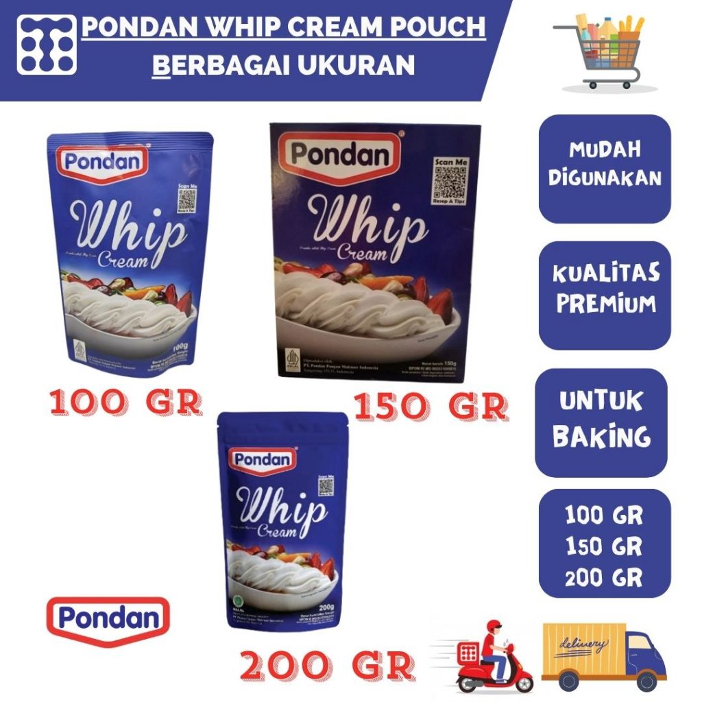 

Pondan Whipping Cream Instant