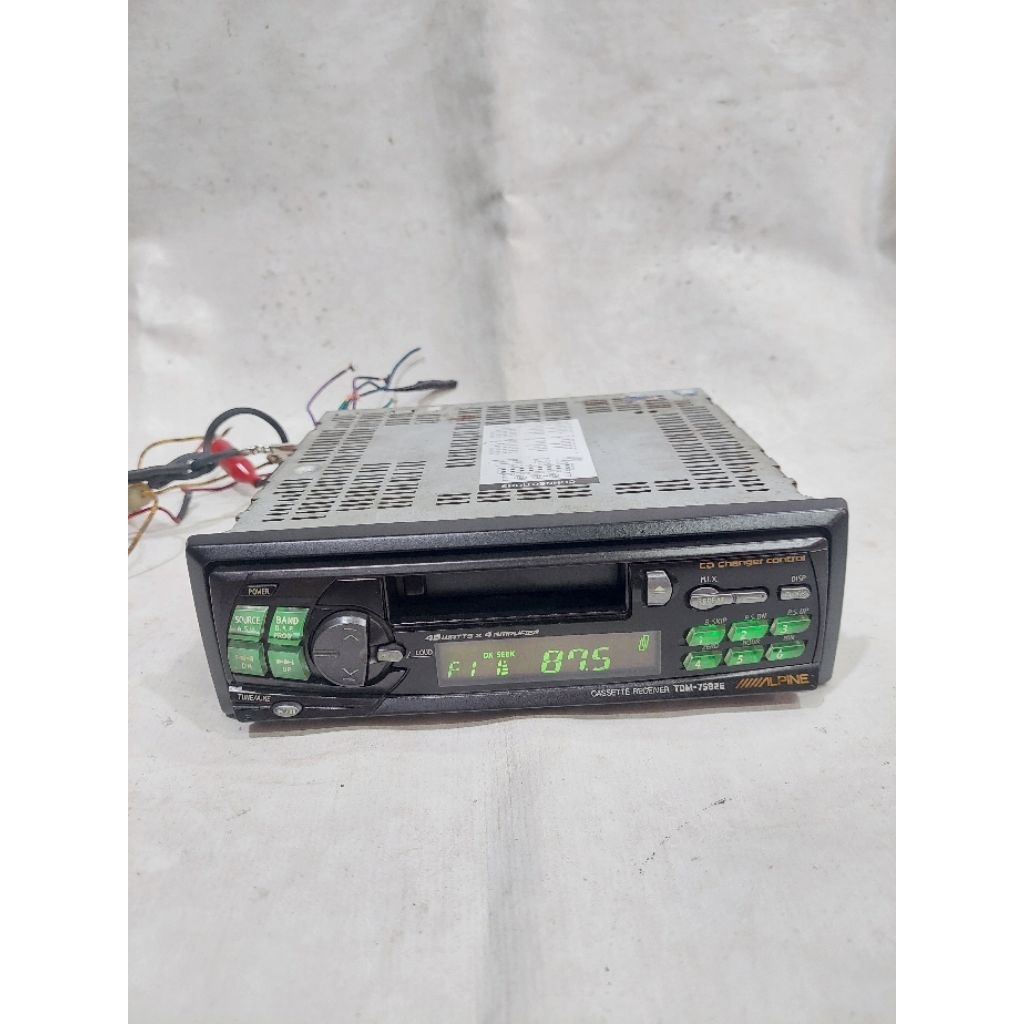 Head unit Tape Radio kaset Alpine